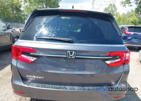 2022 Honda Odyssey Ex-L from USA, damaged, VIN 5FNRL6H79NB024406